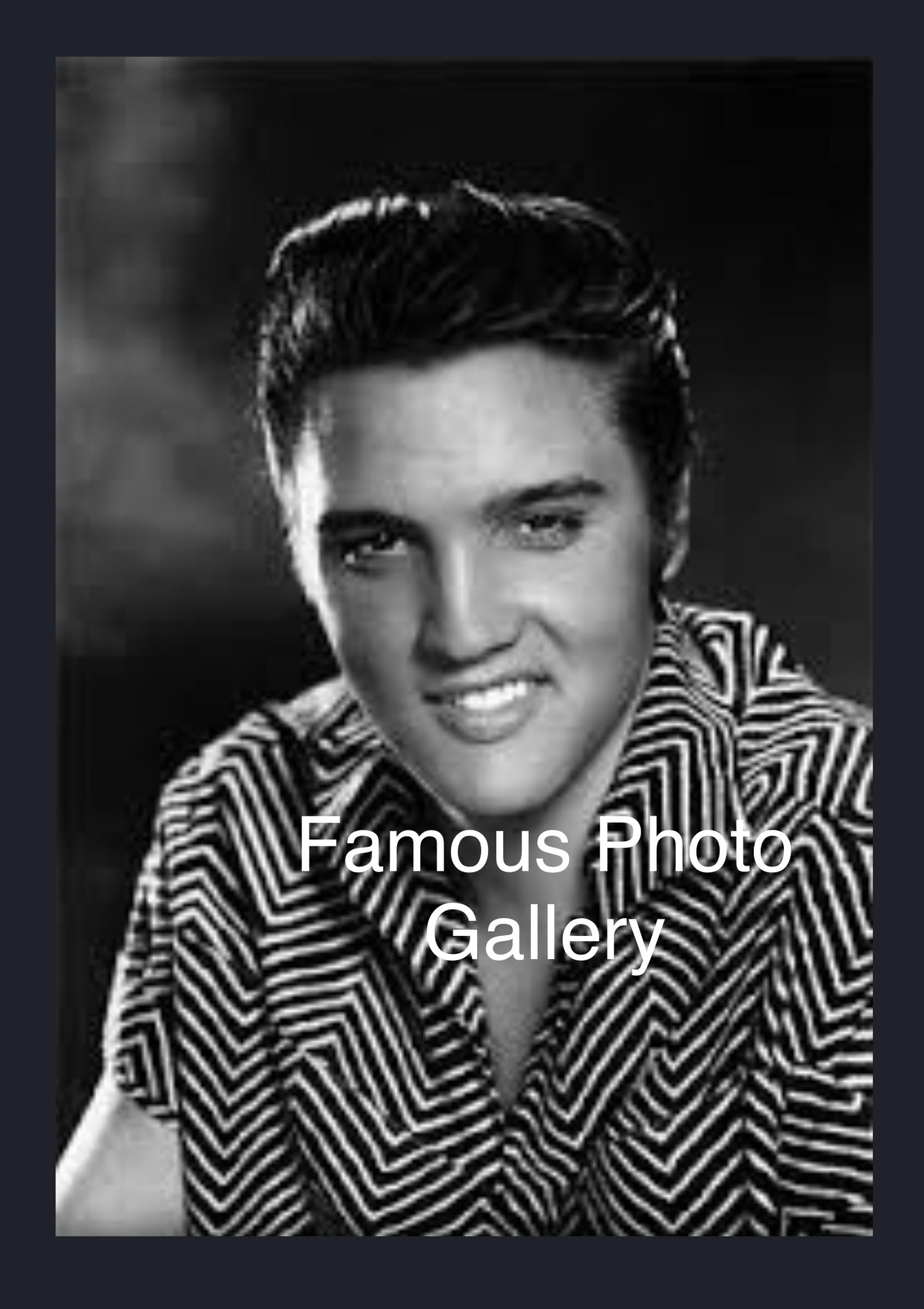 Elvis Presley 16x20 Picture/Frame