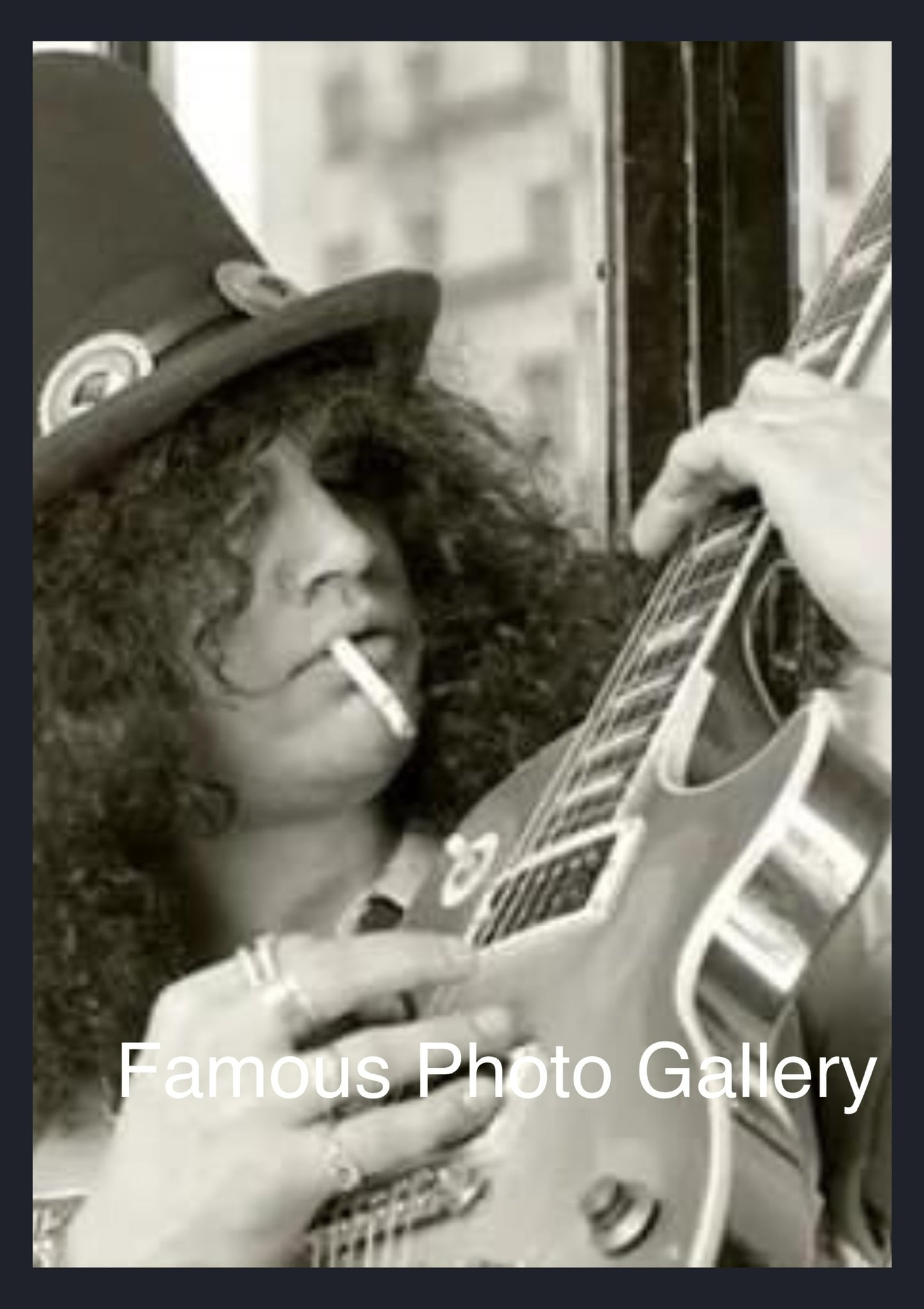 Slash (Guitarist for Guns & Roses) 16x20 Picture/Frame