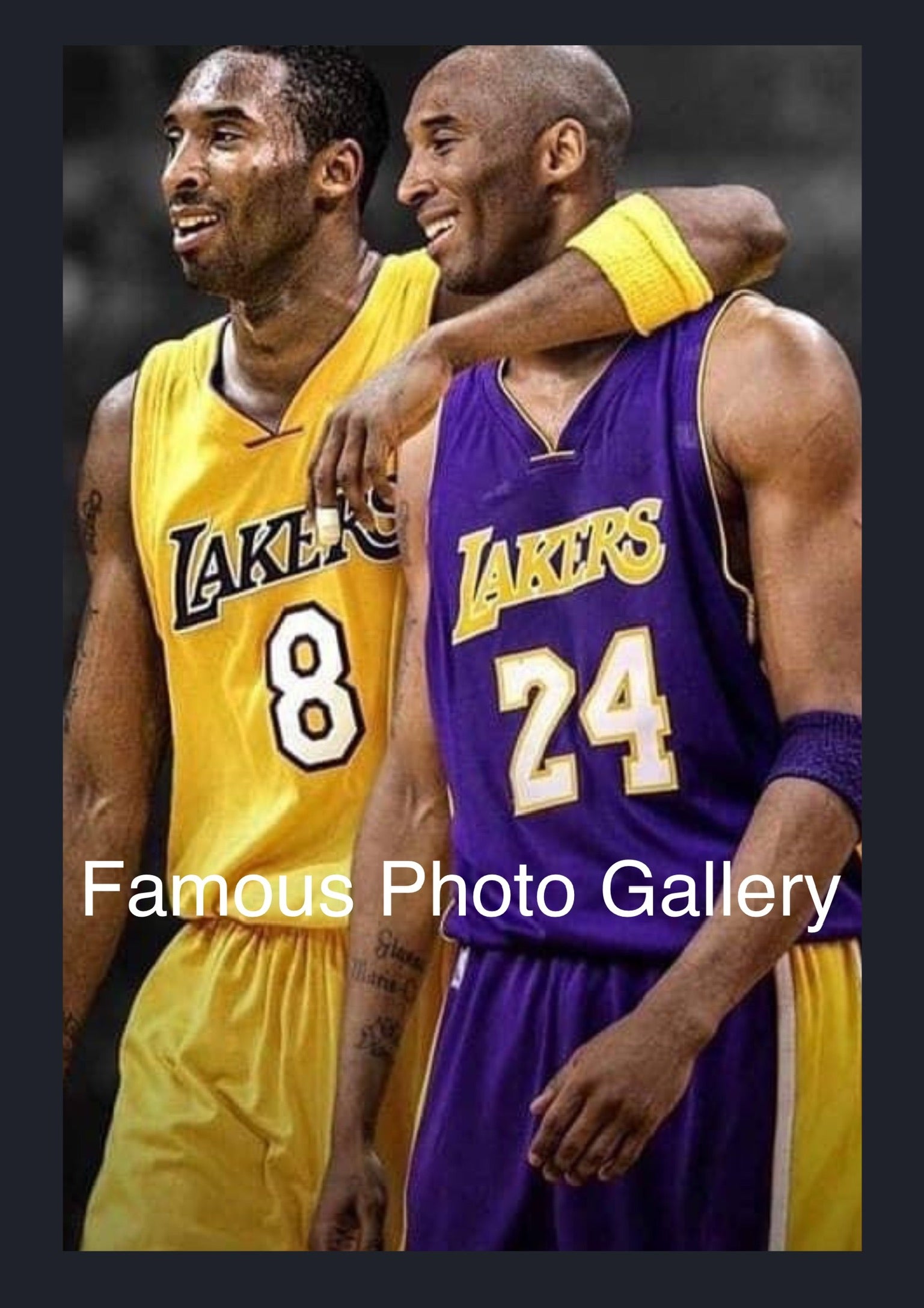 Kobe Bryant 16x20 Picture/Frame