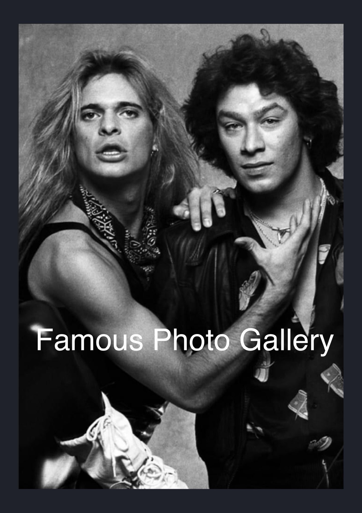 Van Halen (David Lee Roth & Alex Van Halen) 16x20 Picture/Frame