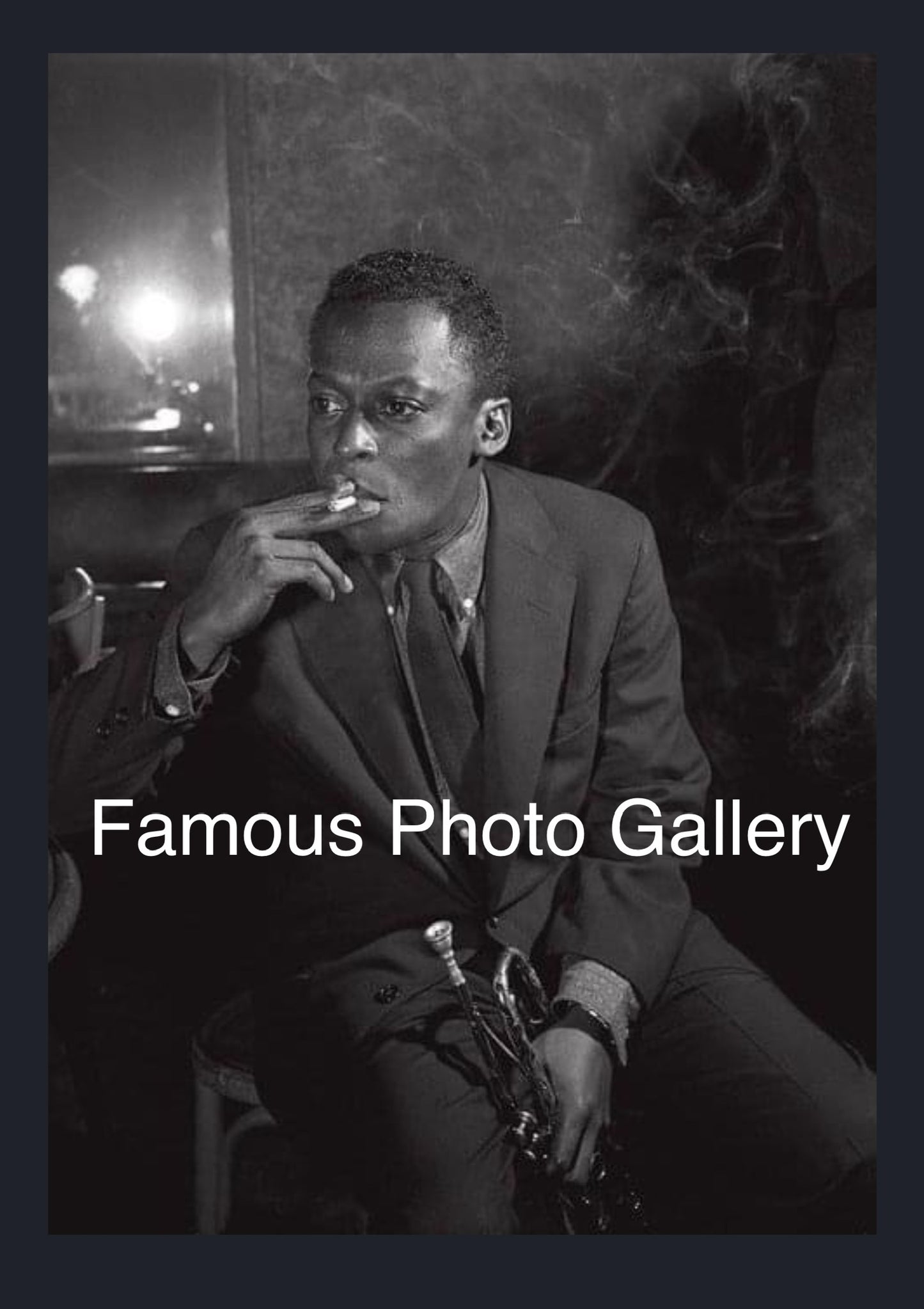 Miles Davis 16x20 Picture/Frame