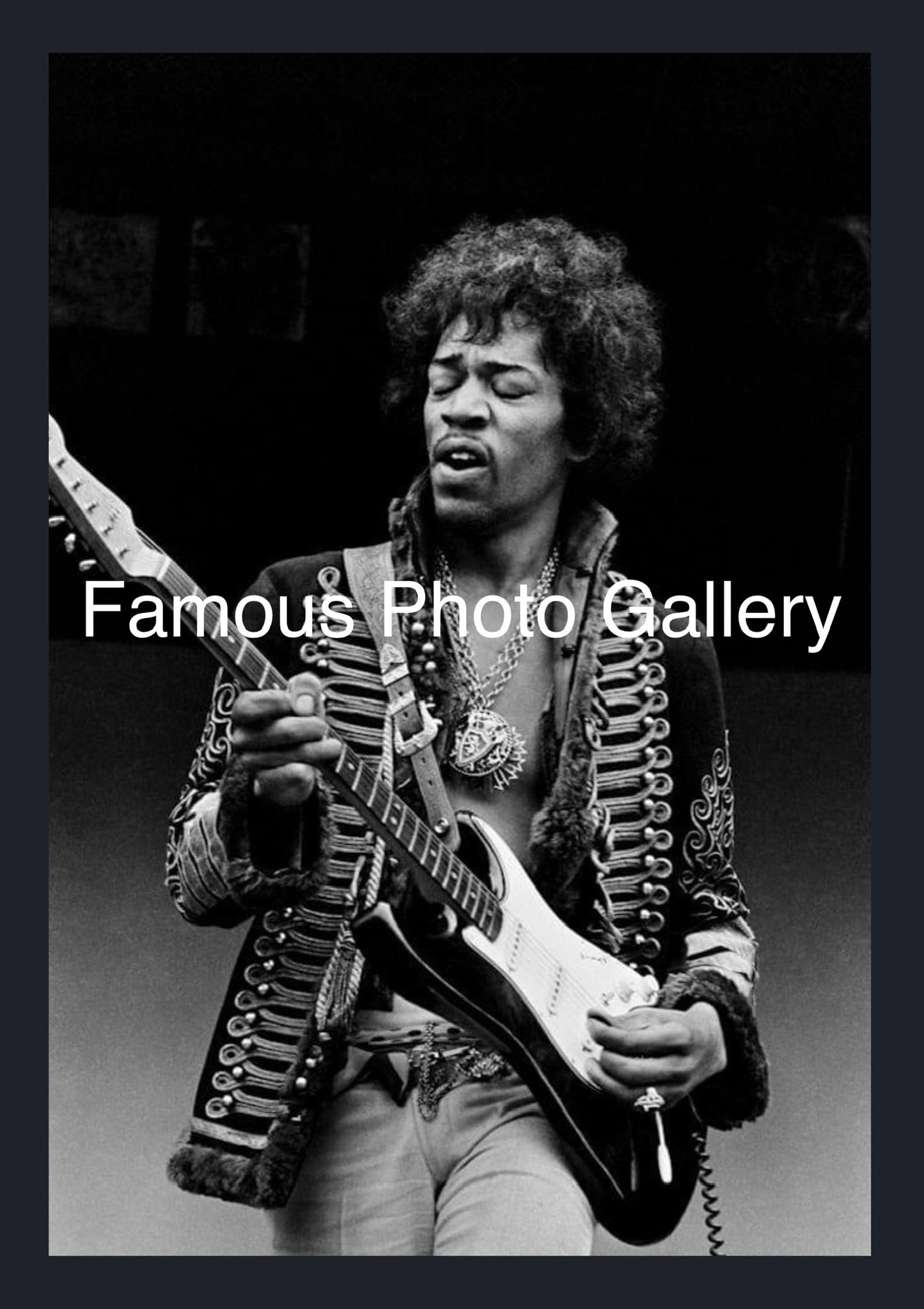 Jimi Hendrix 16x20 Picture/Frame