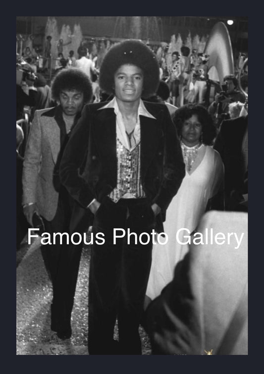 Michael Jackson & his parents 16x20 Picture/Frame