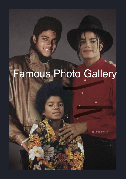 Michael Jackson (Then & Now) 16x20 Picture/Frame